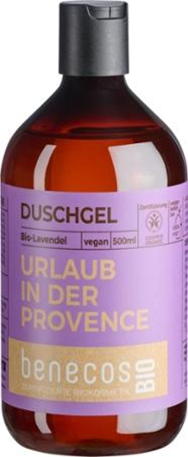 Produktfoto zu Duschgel Lavendel Urlaub in der Provence von benecos