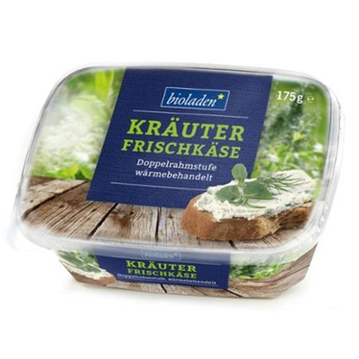 Produktfoto zu Frischkäse Kräuter von bioladen