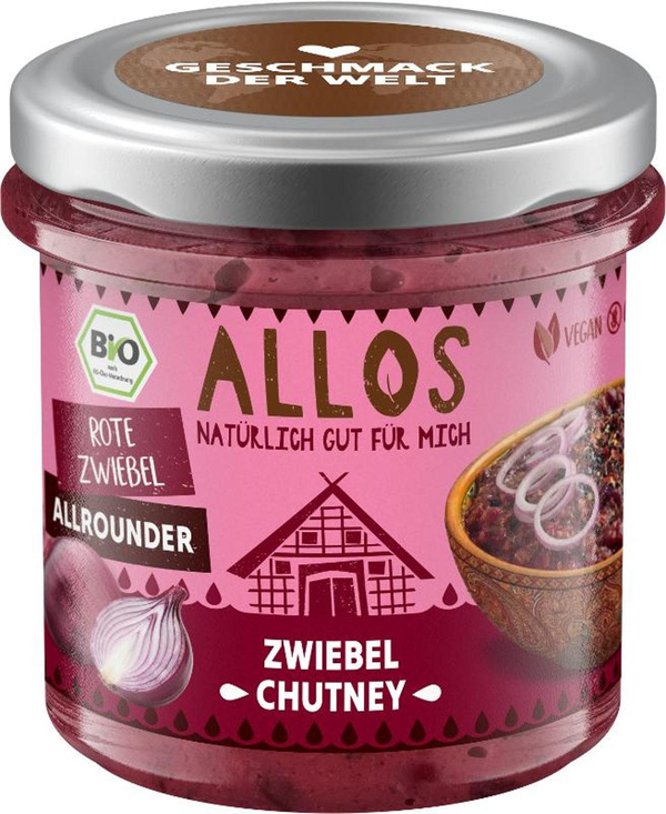 Produktfoto zu Zwiebel Chutney von Allos