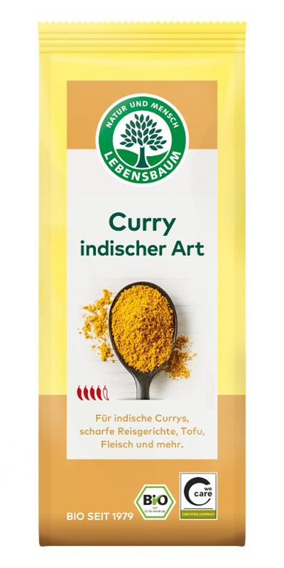 Produktfoto zu Currypulver, indisch von Lebensbaum