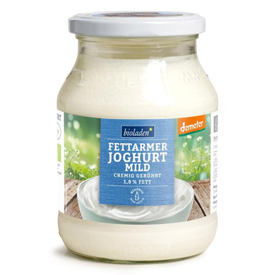 Produktfoto zu Joghurt mild natur 1,8% von  bioladen