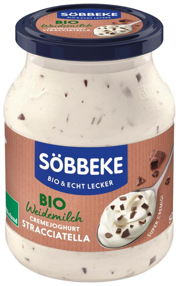 Produktfoto zu Joghurt Stracciatella 7,5% von Söbbeke