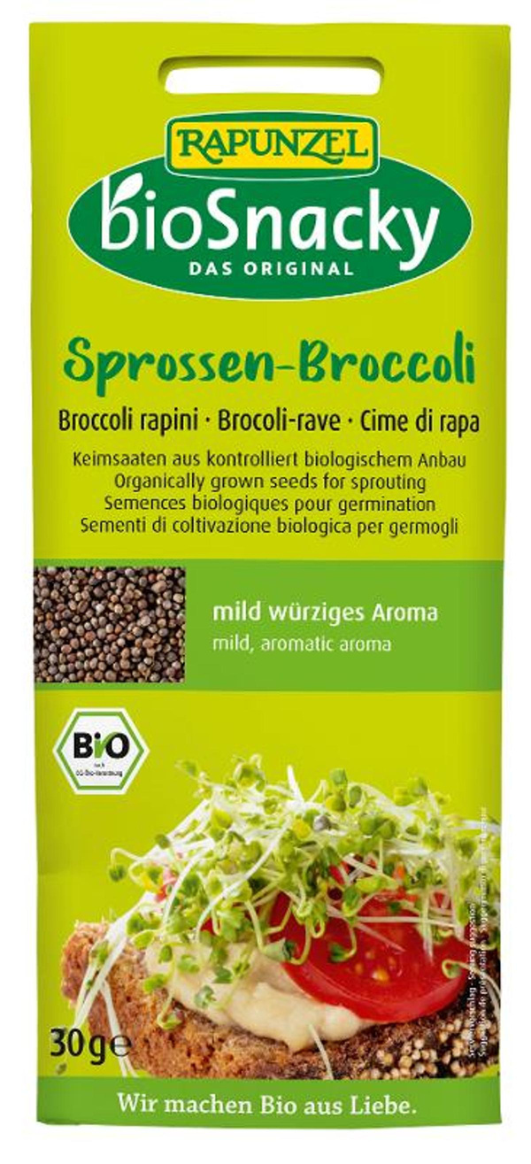 Produktfoto zu Brokkoli Keimsaat von Rapunzel