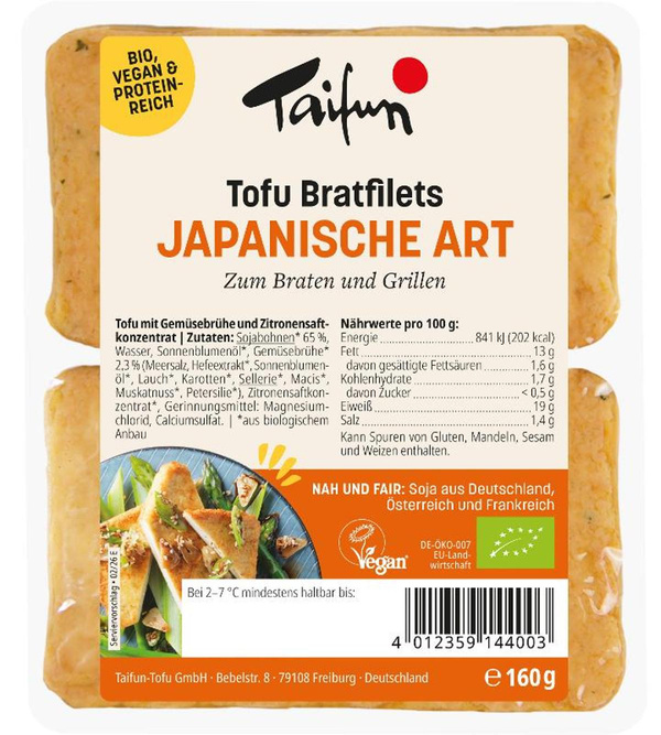 Produktfoto zu Japanische Bratfilets von Taifun
