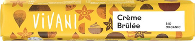 Produktfoto zu Crème Brûlée Riegel von Vivani