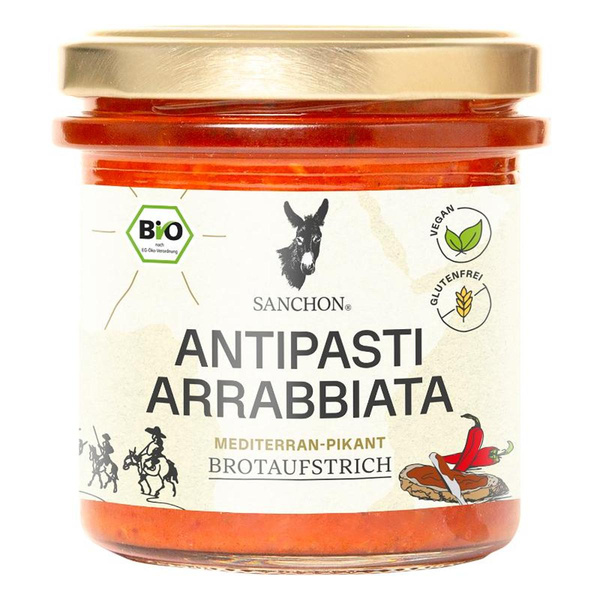 Produktfoto zu Brotaufstrich Antipasti Arrabbiata von Sanchon
