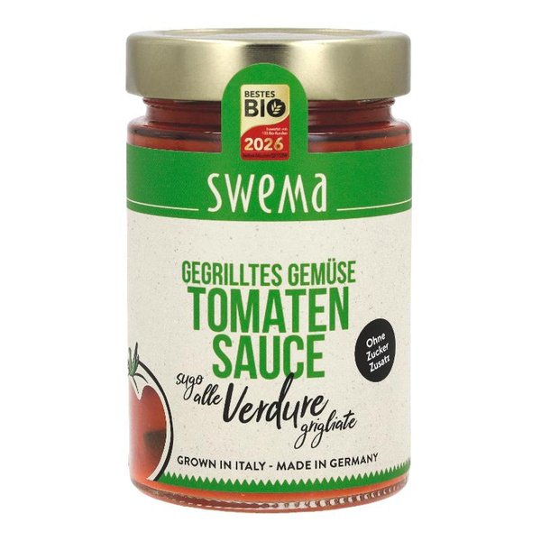 Produktfoto zu Tomatensauce mit gegrilltem Gemüse von SweMa