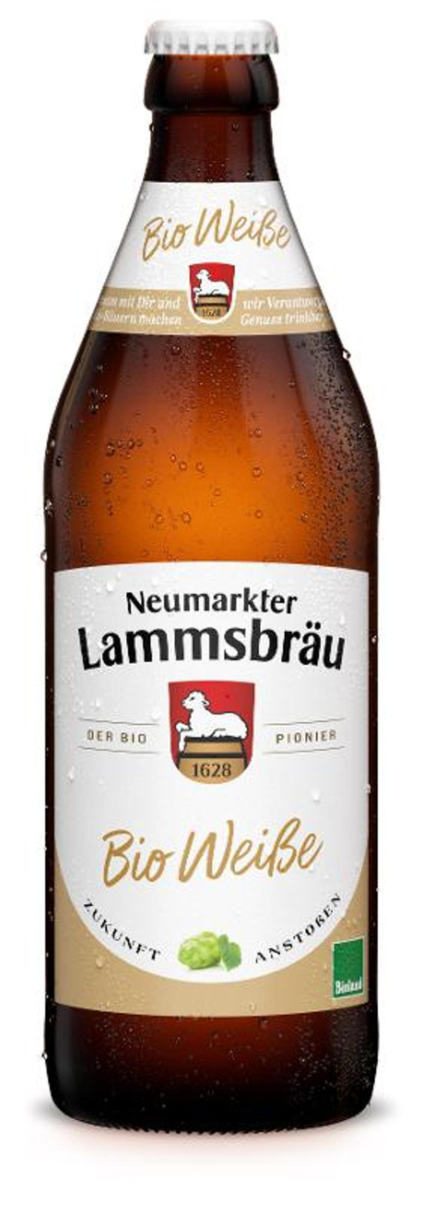 Produktfoto zu 10er Kasten Lammsbräu Weisse Hefeweizen