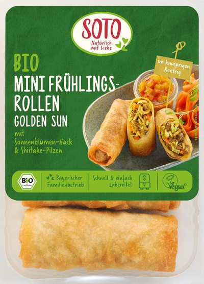 Produktfoto zu Mini-Frühlingsrollen Golden Sun von Soto