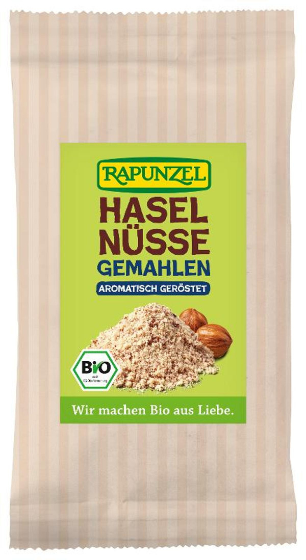 Produktfoto zu Haselnüsse geröstet und gemahlen von Rapunzel