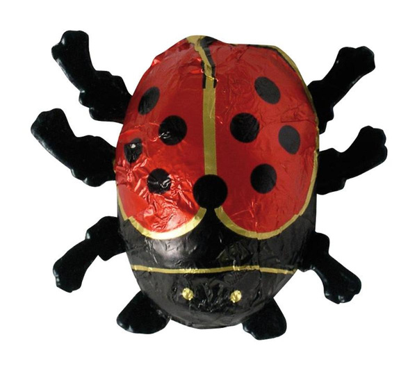 Produktfoto zu Glückskäfer mit Nougatfüllung Zartbitter vonLiebhart´s Gesundkost