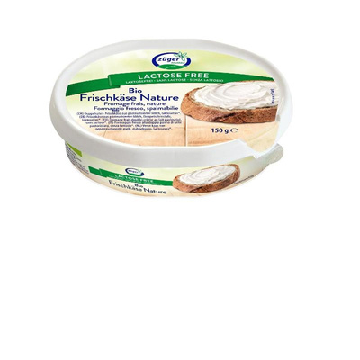 Produktfoto zu Frischkäse Natur, laktosefrei von Züger Frischkäse AG