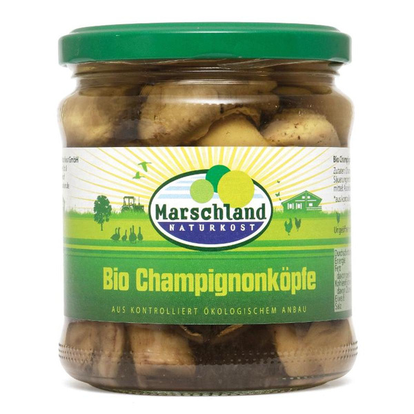 Produktfoto zu Champignon Köpfe von Marschland