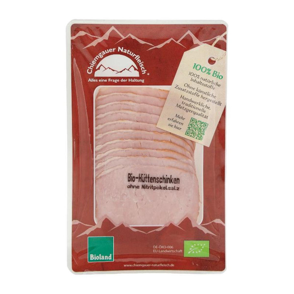 Produktfoto zu Hüttenschinken von Chiemgauer