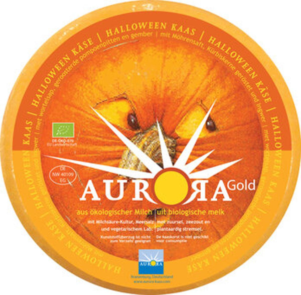 Produktfoto zu Halloweenkäse mit gerösteten Kürbiskernen, 50% von Aurora Gold