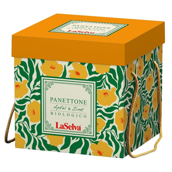 Produktfoto zu Panettone Apfel-Zimt von LaSelva
