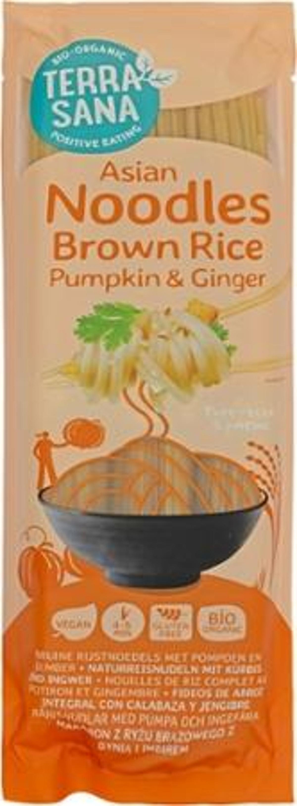 Produktfoto zu Naturreisnudeln Kürbis Ingwer von TerraSana