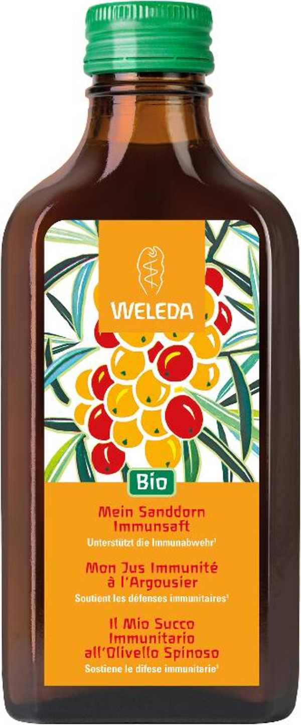 Produktfoto zu Sanddorn Immunsaft von Weleda