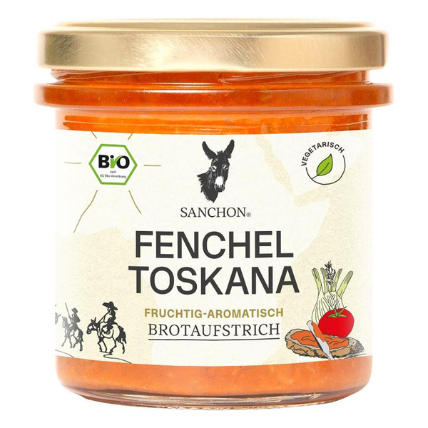 Produktfoto zu Brotaufstrich Fenchel Toskana von Sanchon