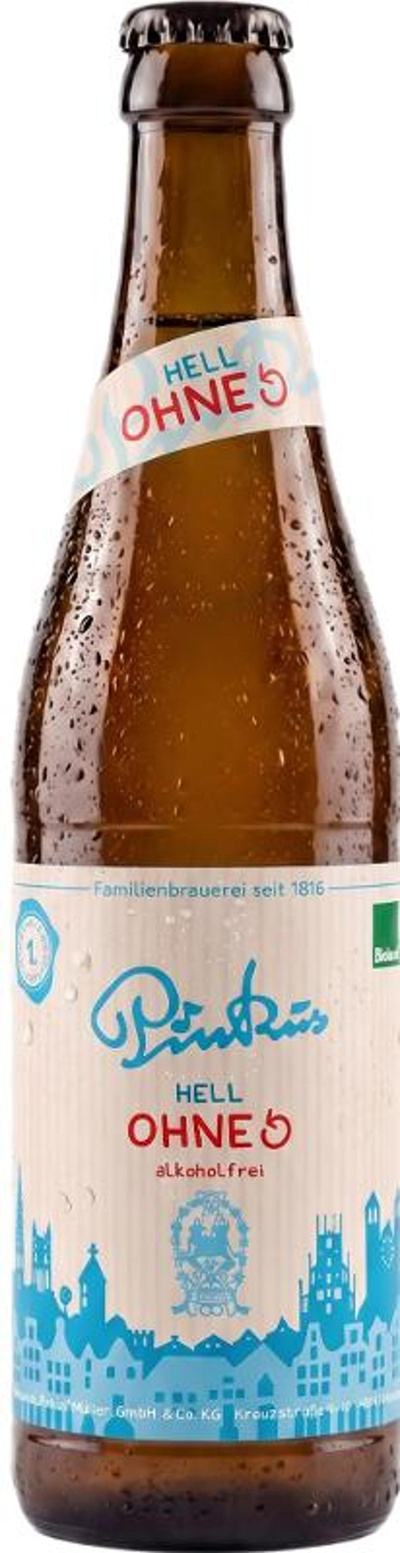 Produktfoto zu 24er Kasten Pinkus Pils alkoholfrei