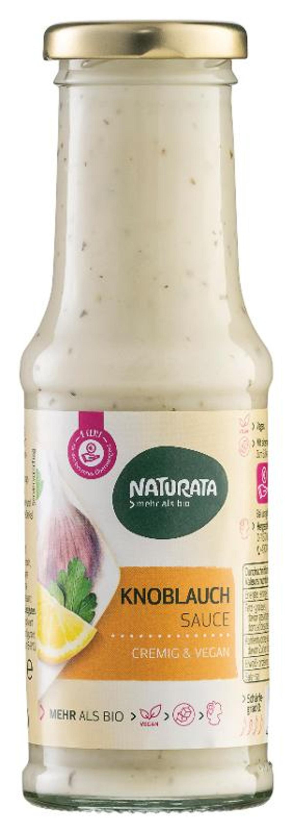 Produktfoto zu Knoblauch Sauce von Naturata