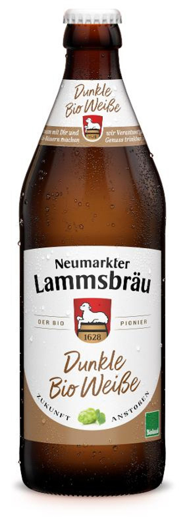 Produktfoto zu 10er Kasten Lammsbräu Dunkle Weiße