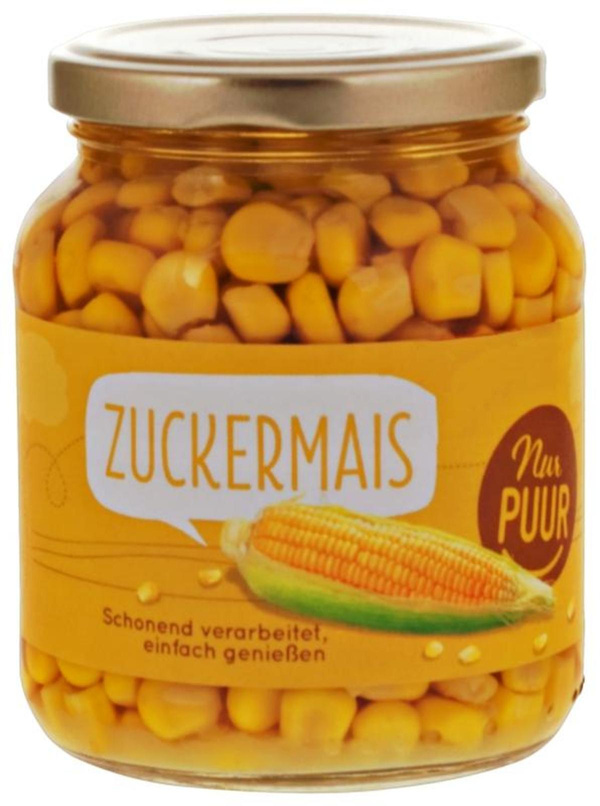 Produktfoto zu Zuckermais von nur puur