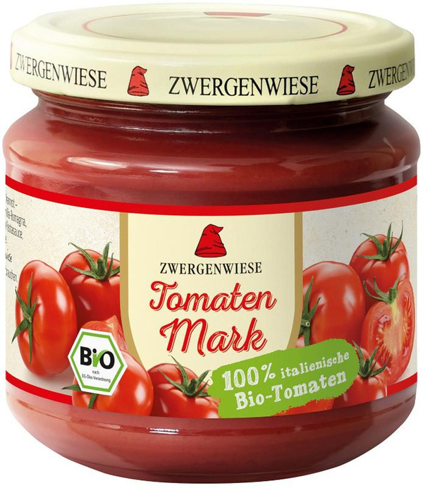 Produktfoto zu Tomatenmark von Zwergenwiese