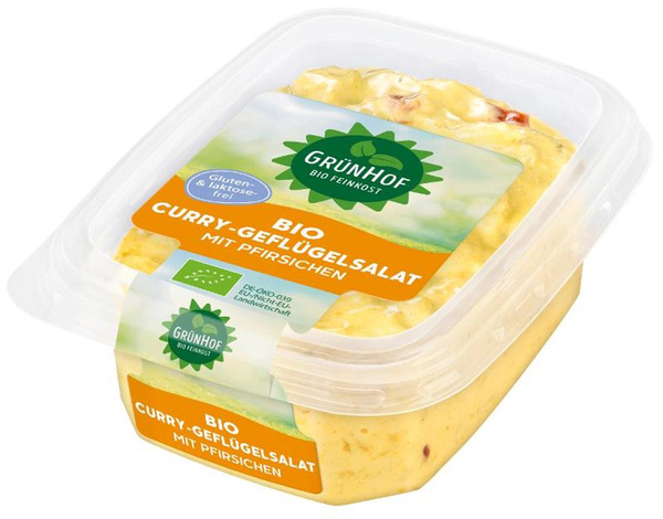 Produktfoto zu Curry-Geflügelsalat von Grünhof