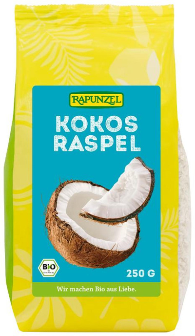 Produktfoto zu Fairtrade Kokosraspeln von Rapunzel, Projekt Hand in Hand