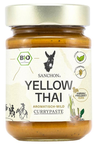 Produktfoto zu Currypaste Yellow Thai von Sanchon