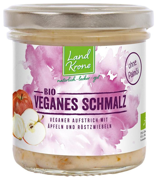 Produktfoto zu Veganes Schmalz mit Äpfeln und Röstzwiebeln