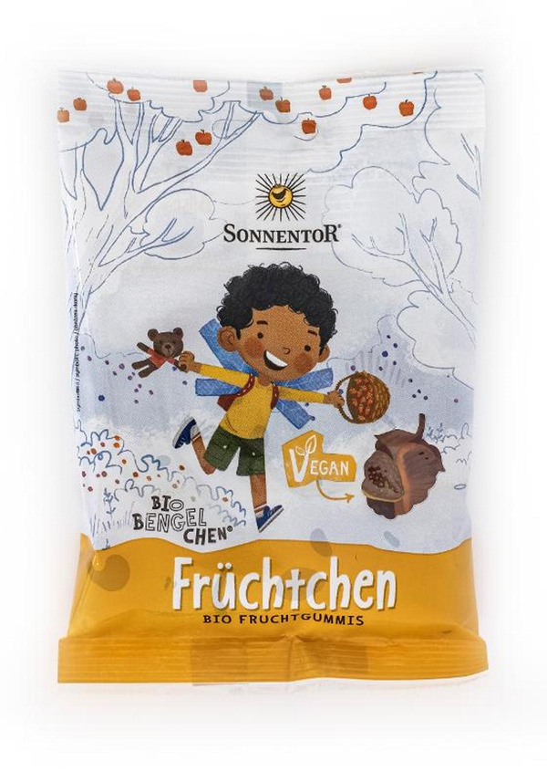 Produktfoto zu Vegane Früchtchen Weingummis von Sonnentor