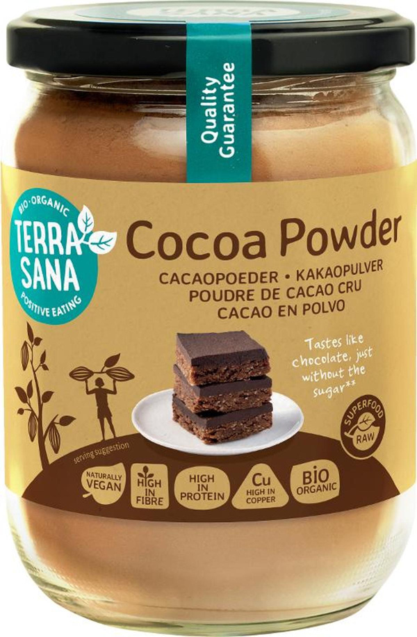 Produktfoto zu Rohes Kakaopulver von Terra Sana