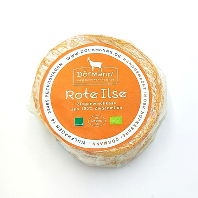 Produktfoto zu Rote Ilse Ziegenweichkäse von Dörmanns