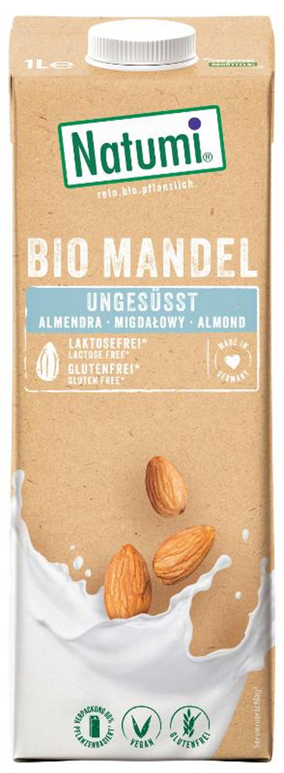 Produktfoto zu Mandeldrink Natural ungesüßt von Natumi