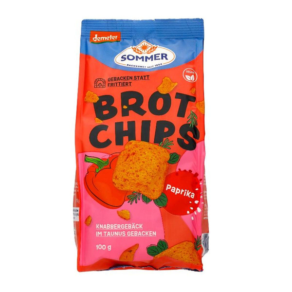 Produktfoto zu Brotchips mit Paprika & Chili von Sommer