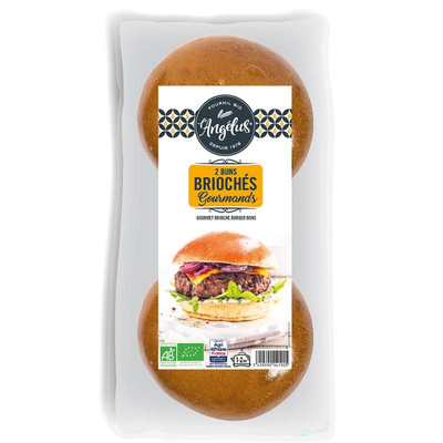 Produktfoto zu Brioche Burger Buns von L'Angélus