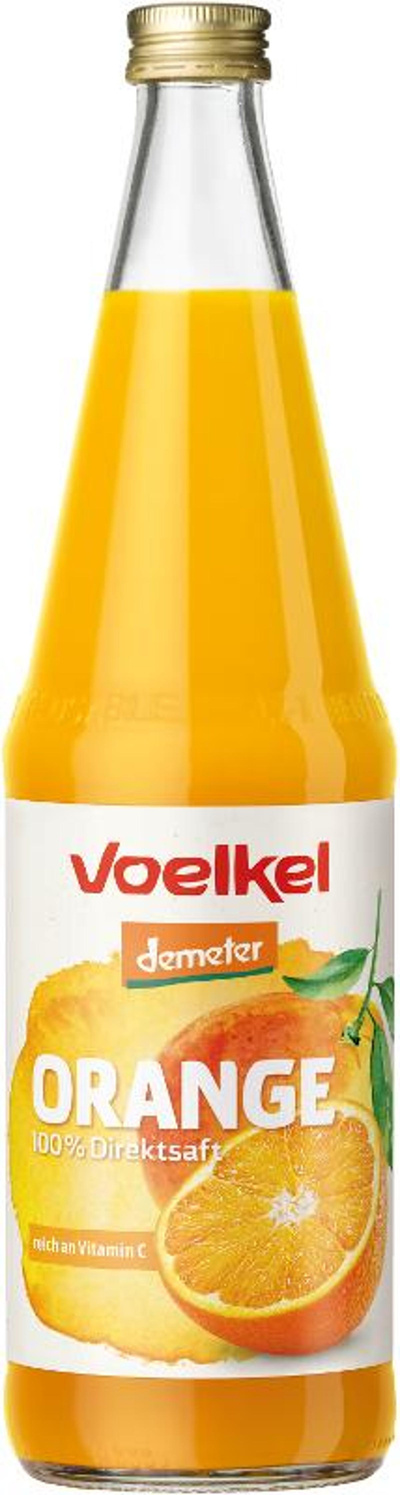 Produktfoto zu 6er Kasten Orangensaft von Voelkel