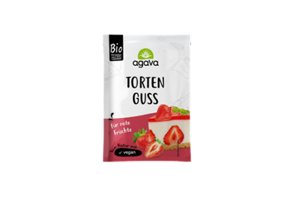 Produktfoto zu roter Tortenguss von Agava