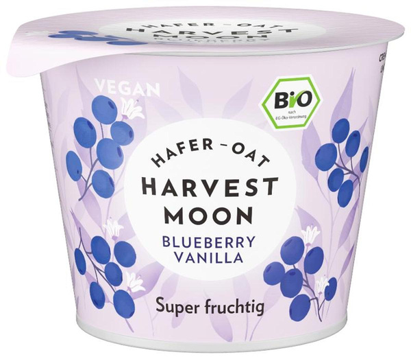 Produktfoto zu Hafer Jogh.altern. Blueberry Vanilla von Harvest Moon