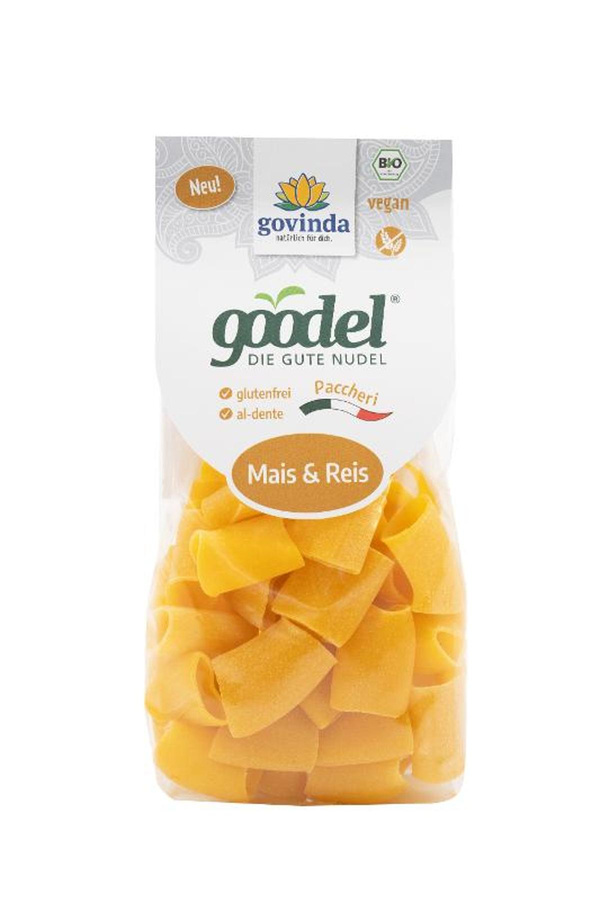Produktfoto zu Goodel Paccheri Mais & Reis von Govinda