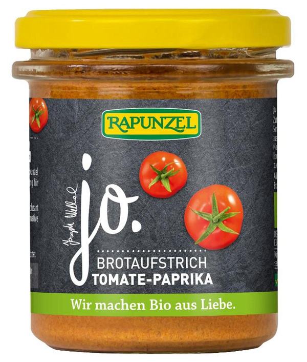 Produktfoto zu jo. Brotaufstrich Tomate-Paprika von Rapunzel