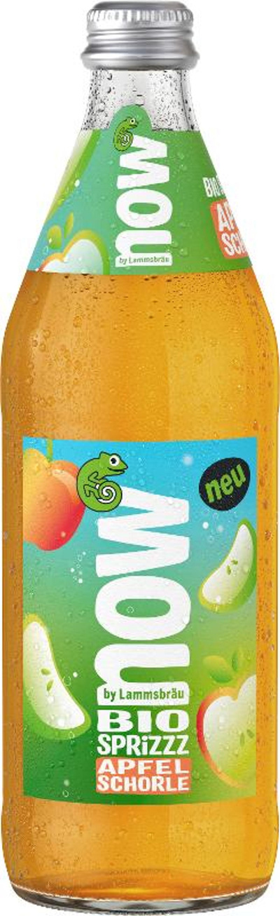 Produktfoto zu 10er Kasten now - Apfelschorle von Lammsbräu
