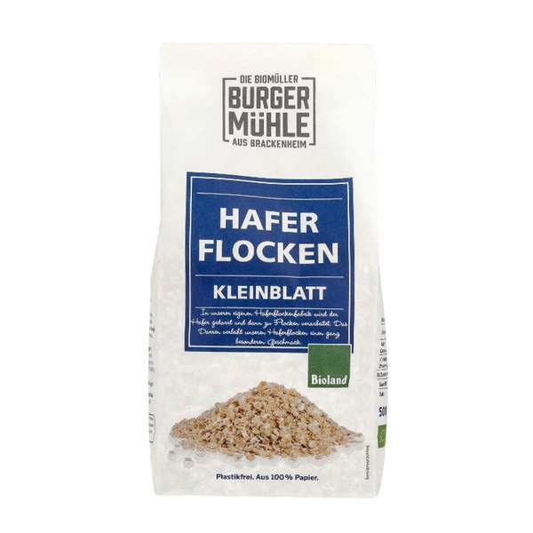 Produktfoto zu Haferflocken Kleinblatt von Burgermühle