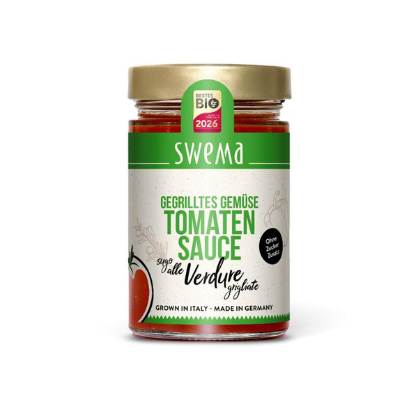 Produktfoto zu Tomatensauce mit gegrilltem Gemüse von SweMa