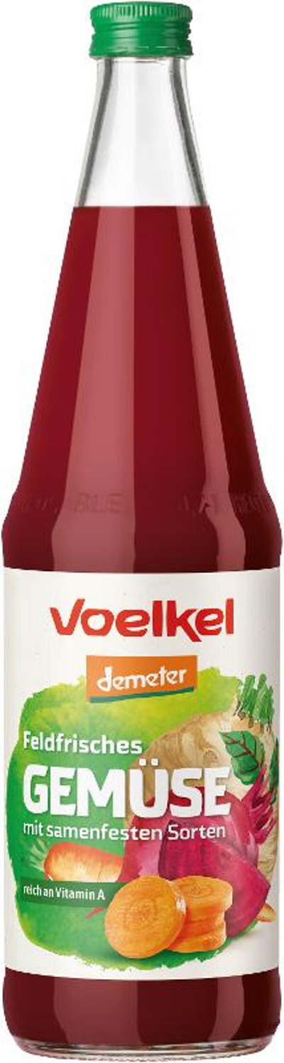 Produktfoto zu 6er Kasten Gemüsesaft, feldfrisch von Voelkel