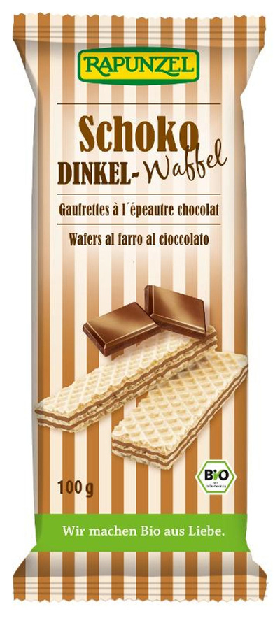 Produktfoto zu Dinkel - Schokowaffeln von Rapunzel