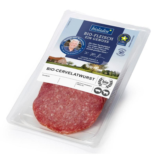 Produktfoto zu Cervelatwurst geschnitten von bioladen
