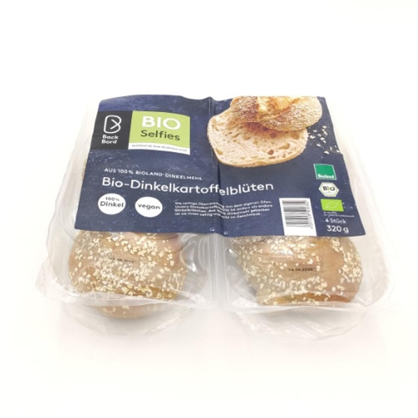 Produktfoto zu Selfies - Dinkelkartoffelblüte Aufbackbrötchen